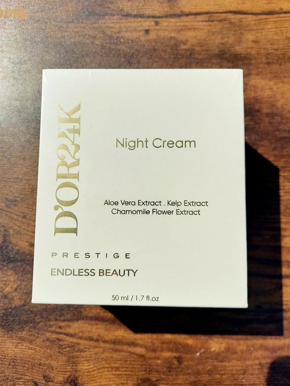 D'OR24K Gold Prestige Endless Beauty Night Cream 50ml Full Size NWT Quiet-Luxury
